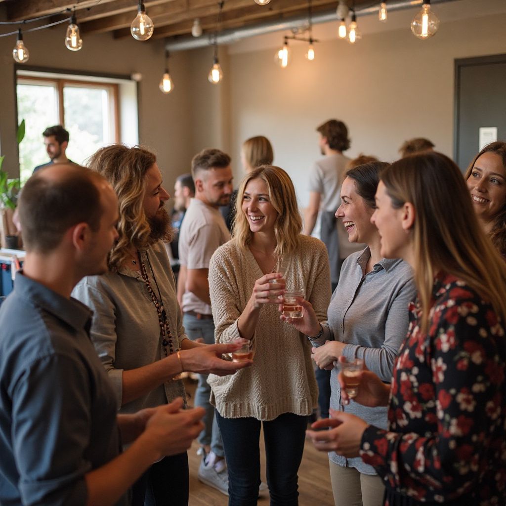 Studio events community celebration gathering